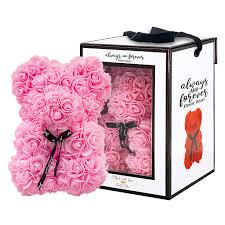 Flower Bear by Always and Forever- One Bear in Pink
